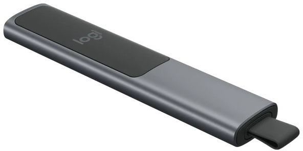 Logitech - Presentador Multimedia Logitech Spotlight Presentation Remote Gris