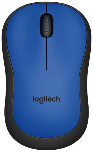 Logitech - Ratón Óptico Logitech M220 Silent Wireless 1000DPI Azul
