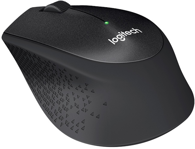 Logitech - Ratón Óptico Logitech M330 Silent Plus Wireless 1000DPI Negro