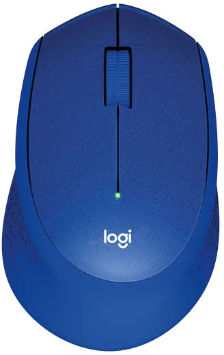 Ratón Óptico Logitech M330 Silent Plus Wireless 1000DPI Azul