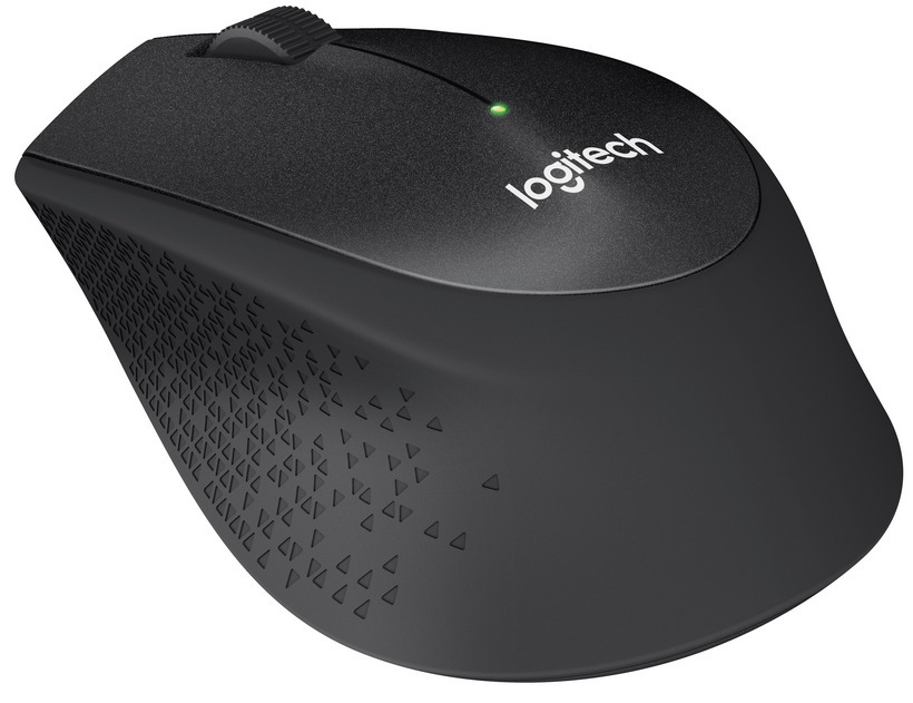 Logitech - Ratón Óptico Logitech B330 Silent Plus Wireless 1000DPI Negro