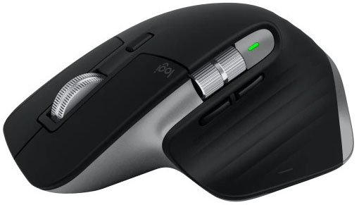 Logitech - Ratón Óptico Logitech MX Master 3 Wireless 4000DPI Negro/Gris - para Mac