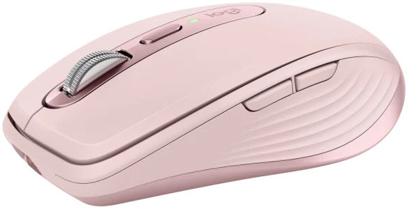 Logitech - Ratón Óptico Logitech MX Anywhere 3 Wireless 4000DPI Rosa