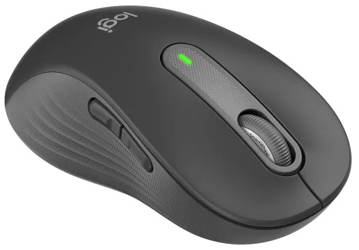 Logitech - Ratón Óptico Logitech Signature M650 L Wireless 2000DPI Graphite - Mão Esquerda