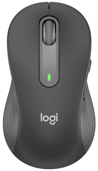 Logitech - Ratón Óptico Logitech Signature M650 L Wireless 2000DPI Graphite - Mão Esquerda