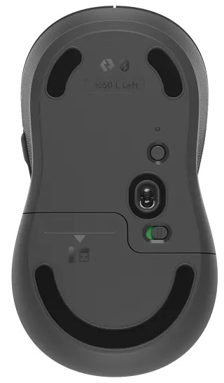 Logitech - Ratón Óptico Logitech Signature M650 L Wireless 2000DPI Graphite - Mão Esquerda