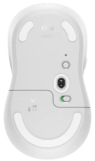 Logitech - Ratón Óptico Logitech Signature M650 Wireless 2000DPI Blanco