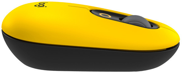 Logitech - Ratón Óptico Logitech POP Myse Wireless 4000DPI Amarelo