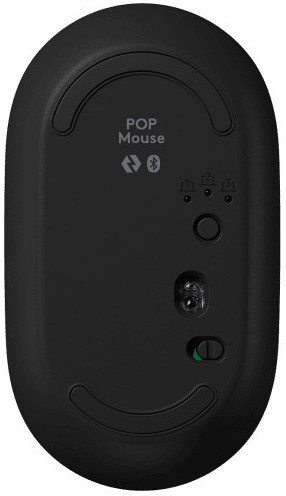 Logitech - Ratón Óptico Logitech POP Myse Wireless 4000DPI Amarelo