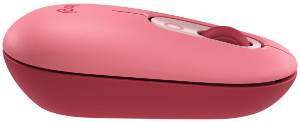 Logitech - Ratón Óptico Logitech POP Myse Wireless 4000DPI Rosa