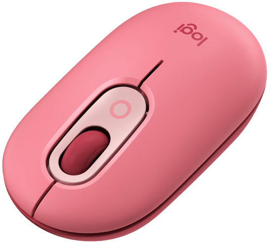 Logitech - Ratón Óptico Logitech POP Myse Wireless 4000DPI Rosa