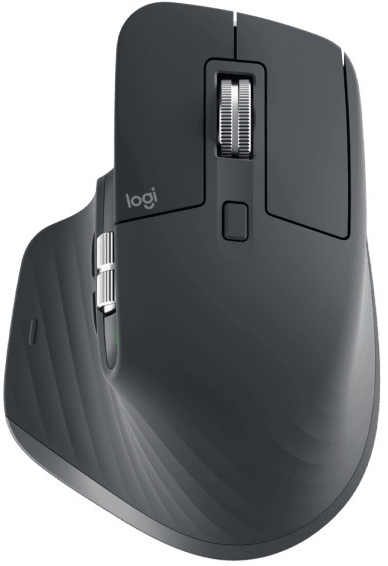 Logitech - Ratón Óptico Logitech MX Master 3S Advanced Wireless 8000DPI Graphite