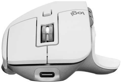 Logitech - Ratón Óptico Logitech MX Master 3S Advanced Wireless 8000DPI Blanco