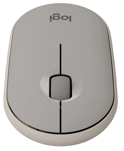 Logitech - Ratón Óptico Logitech Pebble M350 Wireless 1000DPI Areia