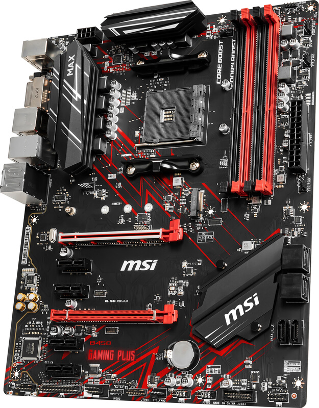 MSI - Placa Base MSI B450 GAMING PLUS MAX