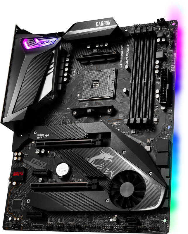 MSI - Placa Base MSI MPG X570 GAMING PRO CARBON WIFI