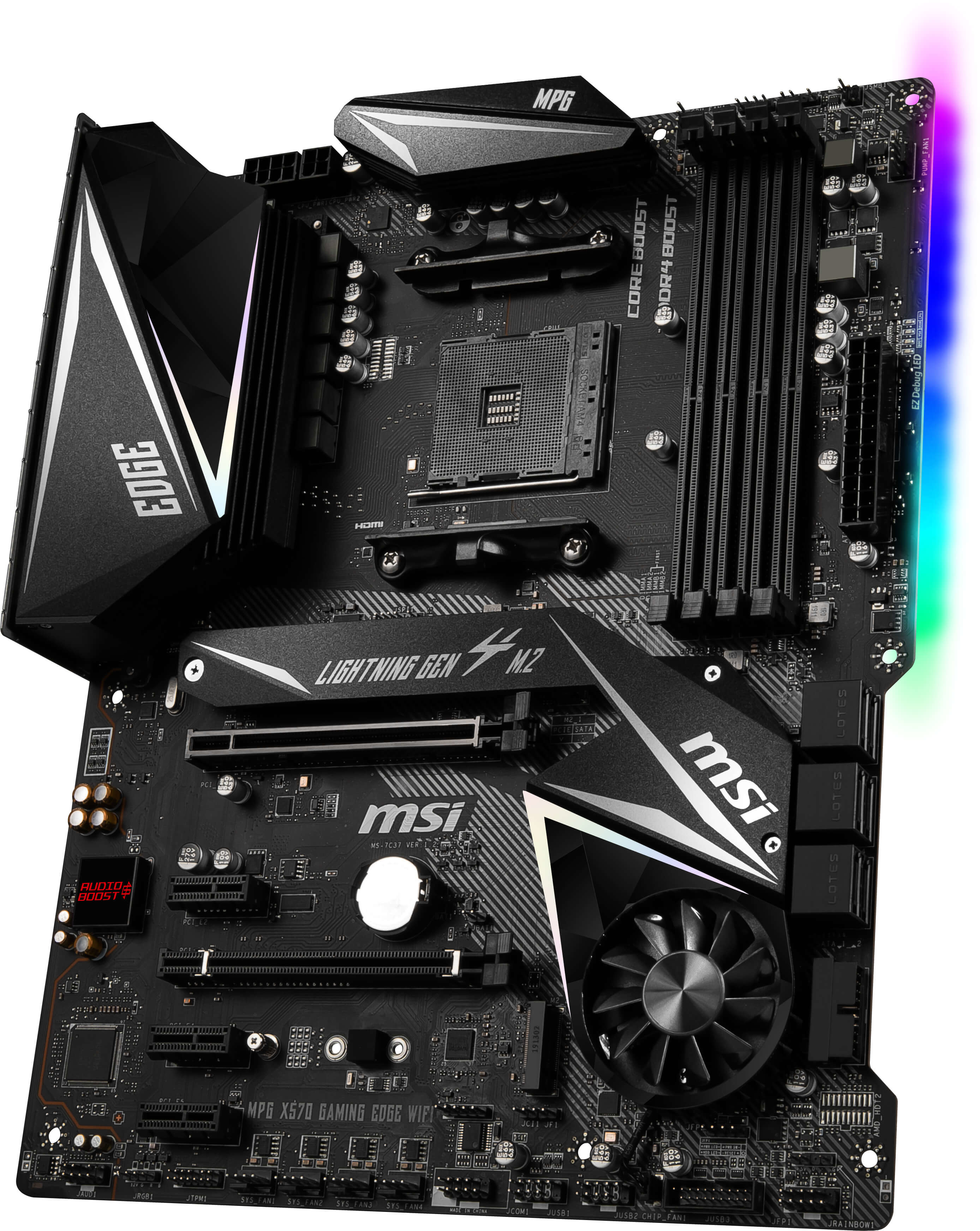 MSI - Placa Base MSI MPG X570 GAMING EDGE WIFI