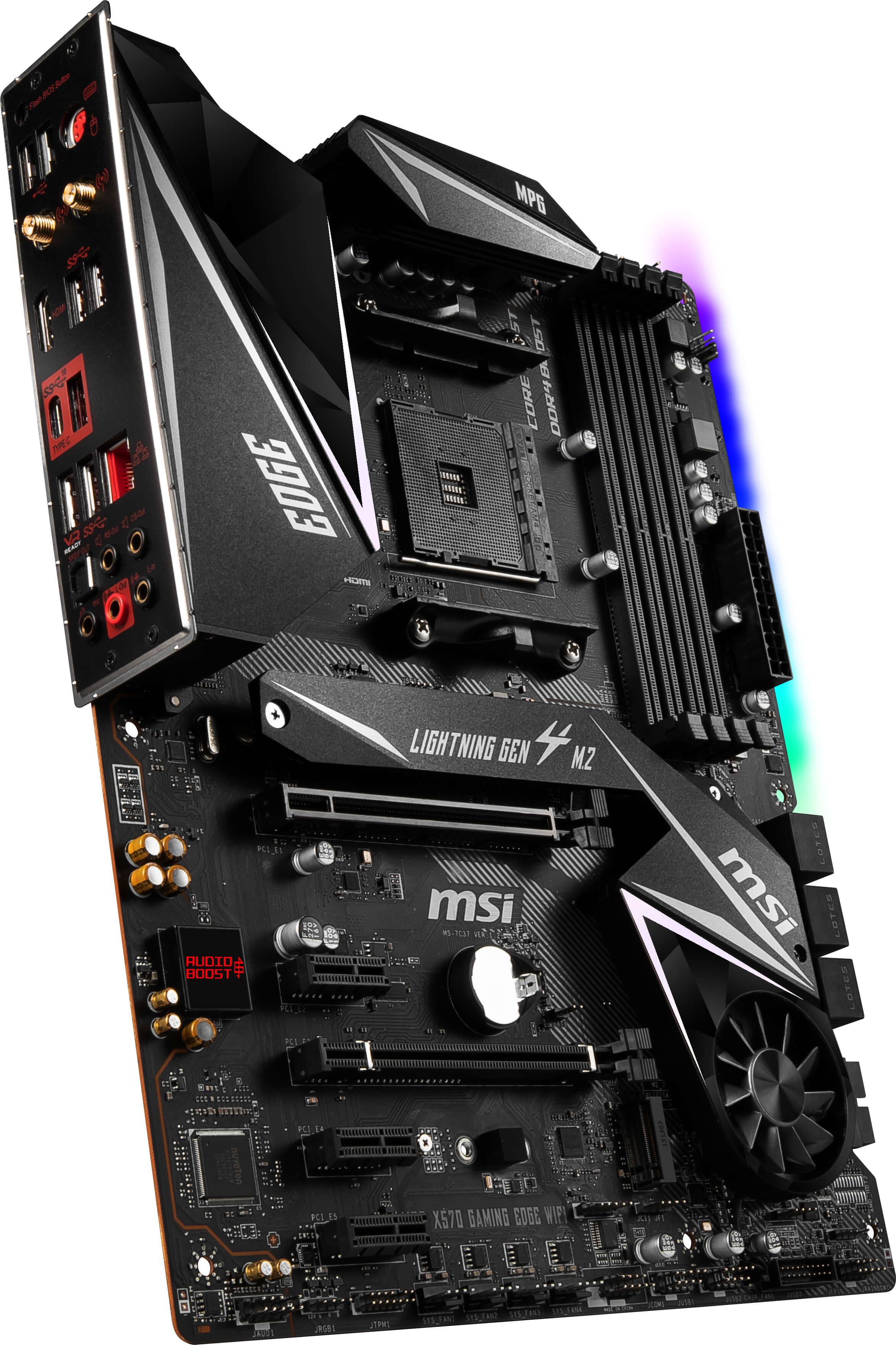 MSI - Placa Base MSI MPG X570 GAMING EDGE WIFI