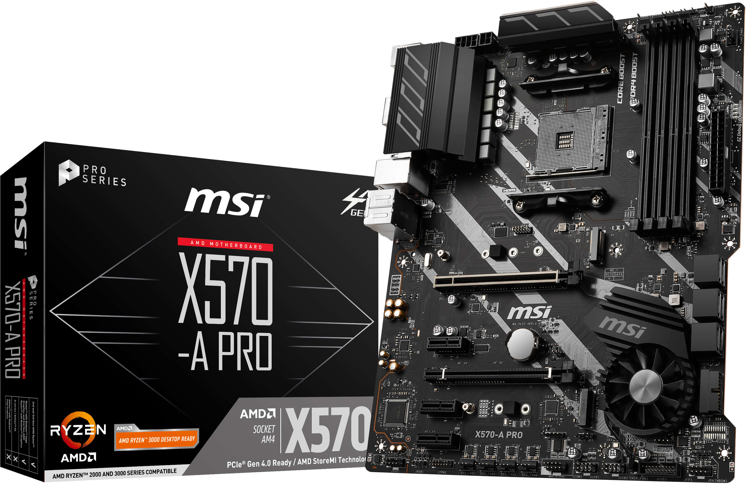 MSI - Placa Base MSI X570-A PRO