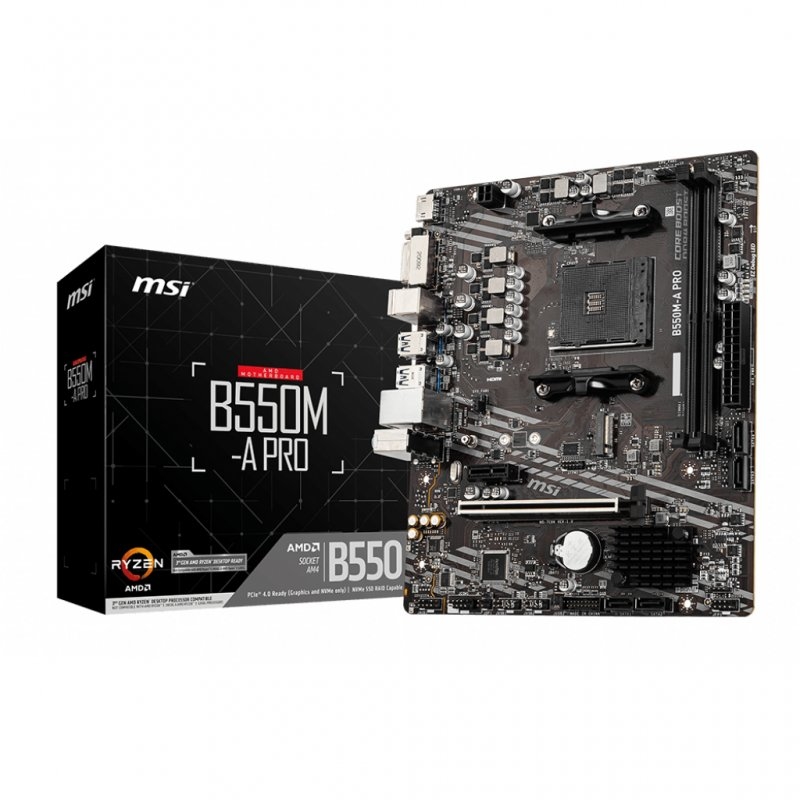 MSI - Placa Base MSI B550M-A PRO 