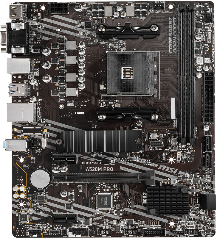 MSI - Placa Base MSI A520M PRO