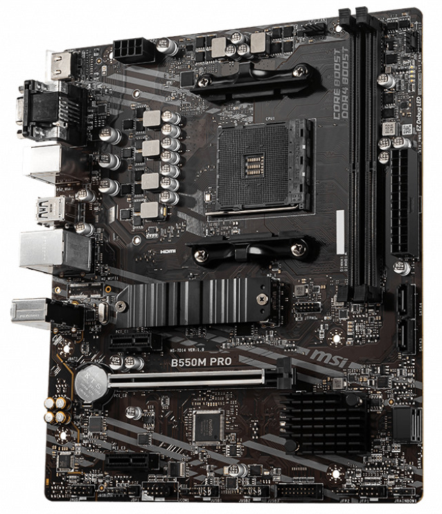 MSI - Placa Base MSI B550M PRO
