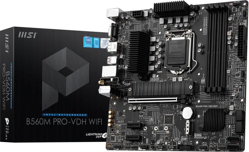 MSI - Placa Base MSI B560M PRO-VDH WIFI