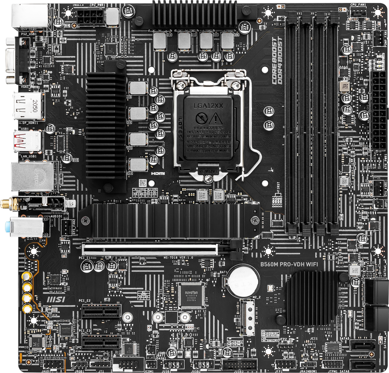 MSI - Placa Base MSI B560M PRO-VDH WIFI