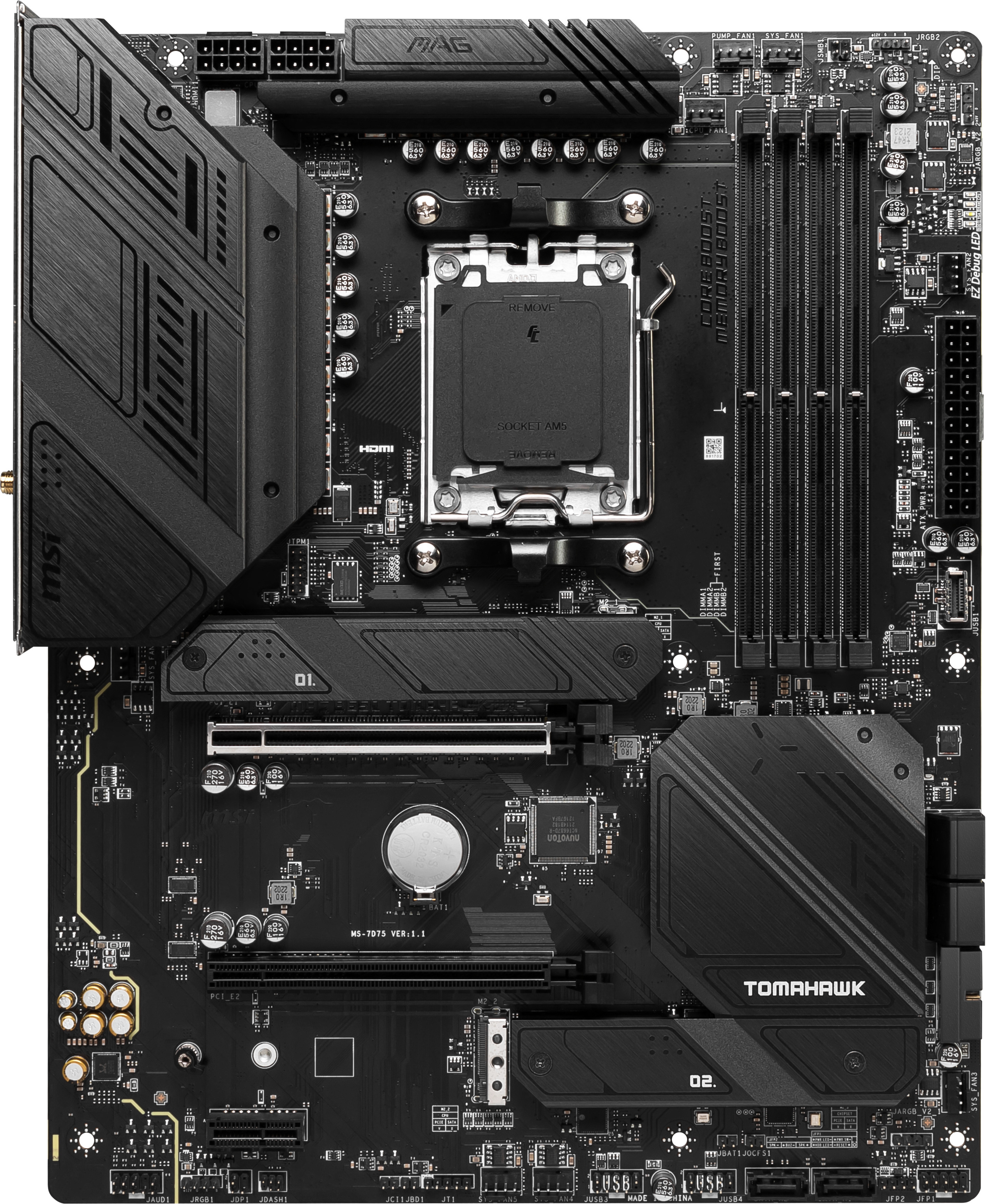 MSI - Placa Base MSI MAG B650 TOMAHAWK WIFI