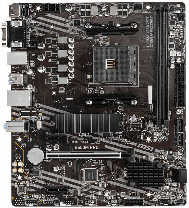 MSI - Placa Base MSI PRO B550M-P GEN3