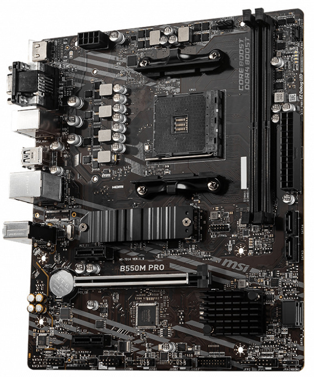MSI - Placa Base MSI PRO B550M-P GEN3