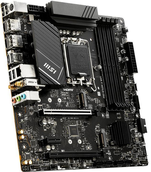 MSI - ** B Grade ** Placa Base MSI PRO B760M-A WiFi