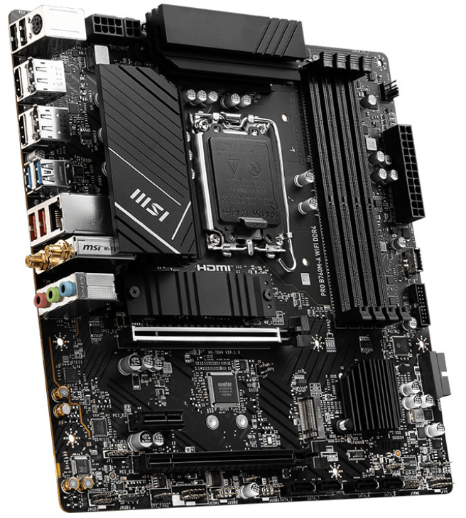 MSI - Placa Base MSI PRO B760M-A WiFi