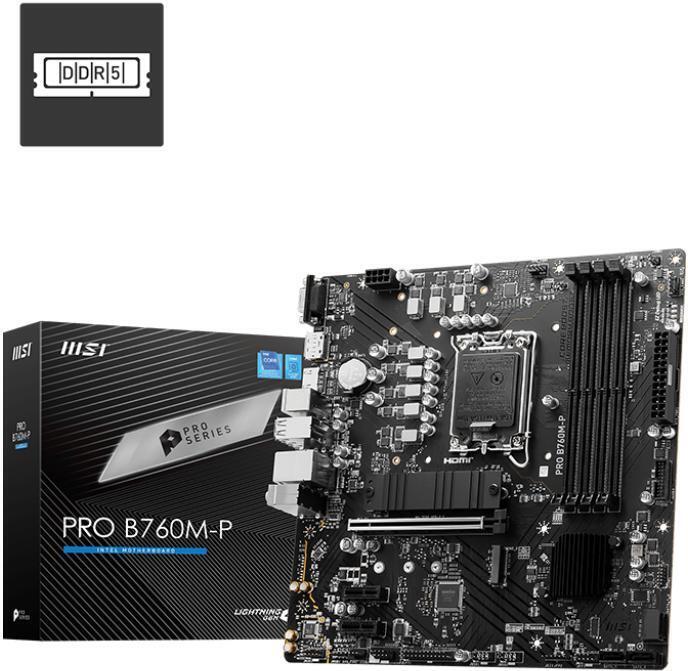 MSI - ** B Grade ** Placa Base MSI PRO B760M-P