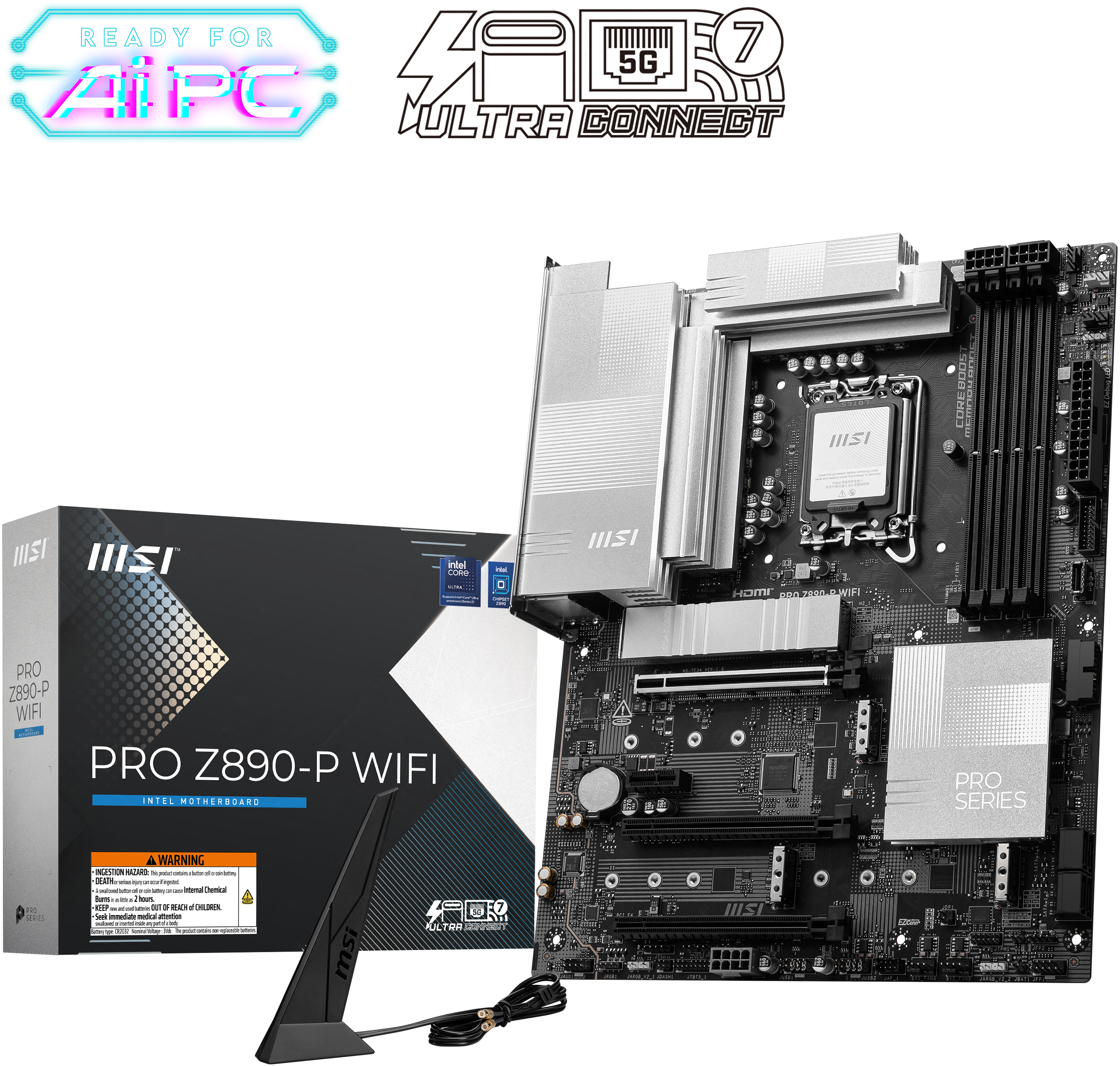 MSI - Placa Base MSI PRO Z890-P WIFI