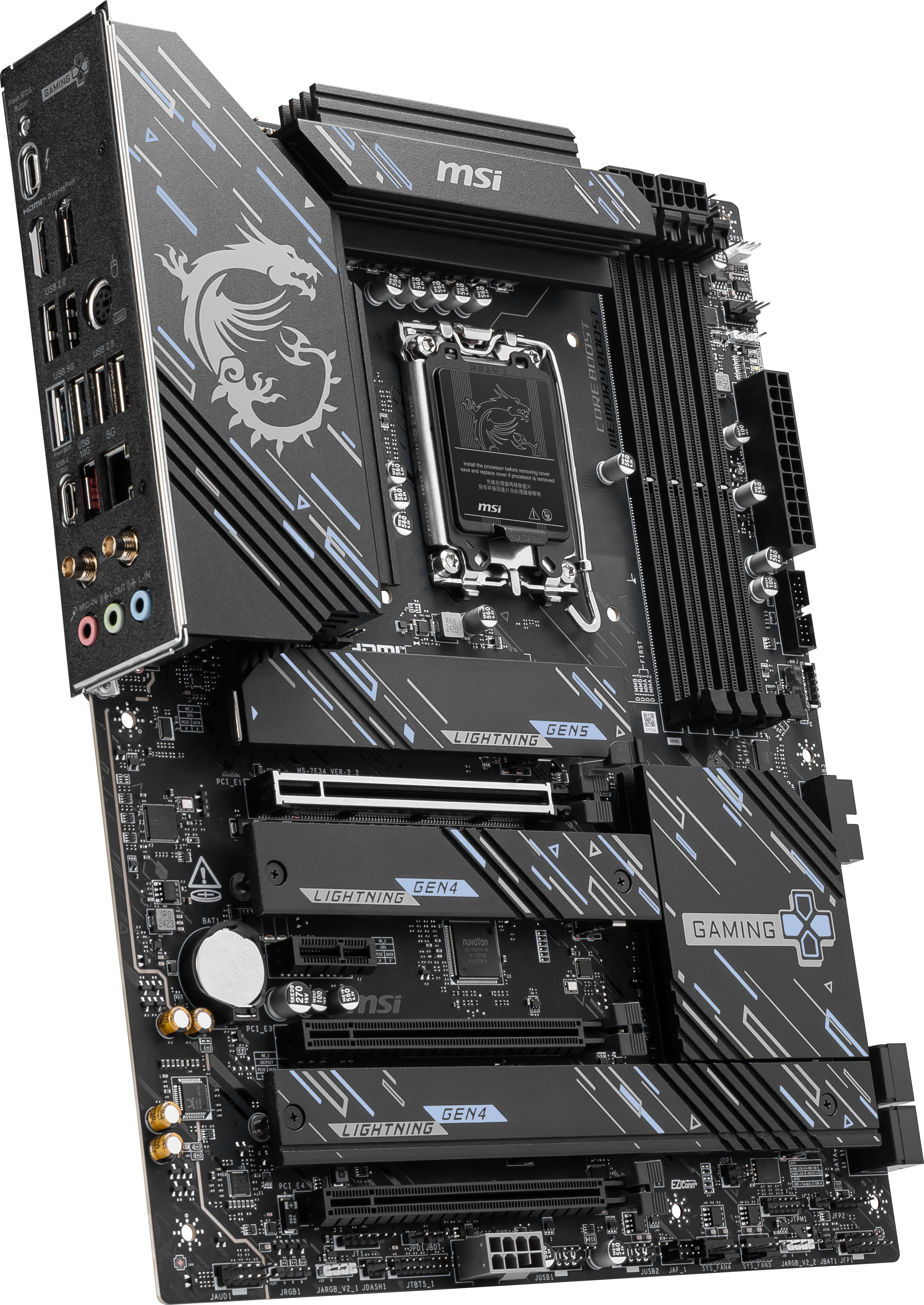 MSI - Placa Base MSI Z890 GAMING PLUS WIFI