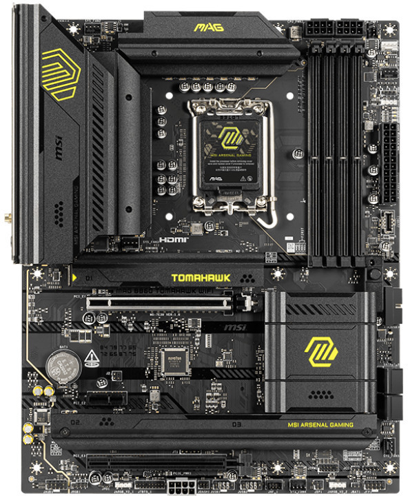 MSI - Placa Base MSI MAG B860 TOMAHAWK WIFI