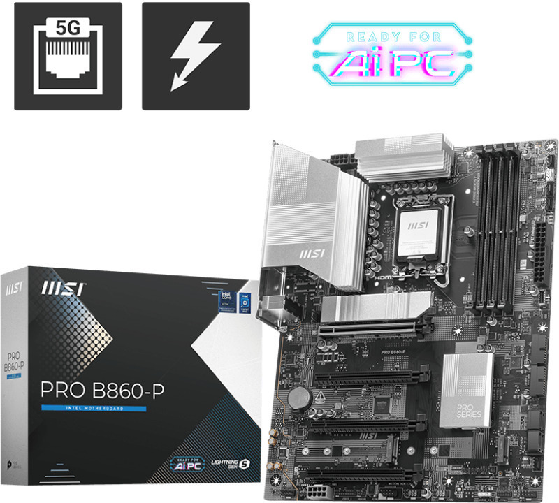 Placa Base MSI PRO B860-P