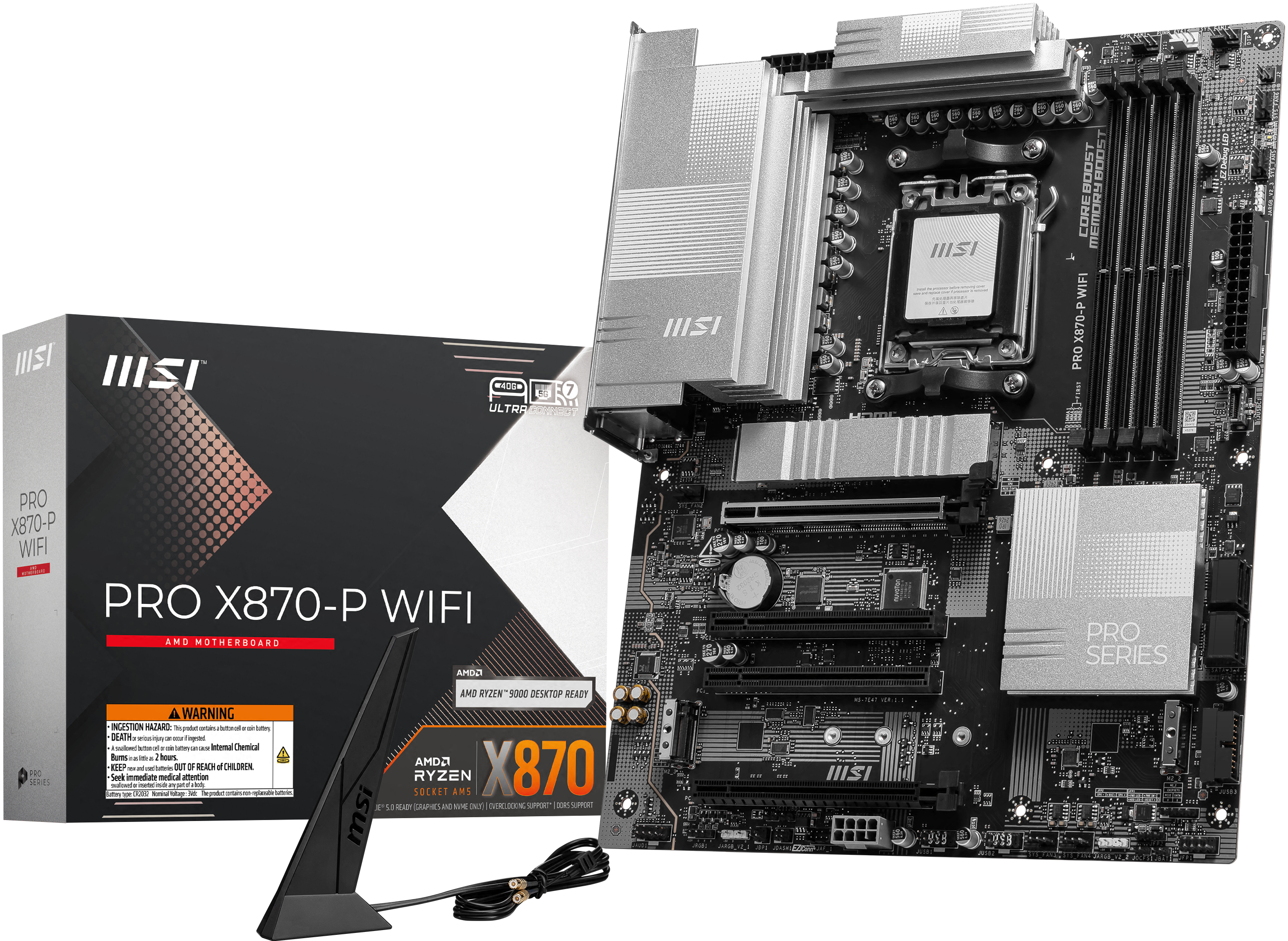 MSI - Placa Base MSI PRO X870-P WIFI