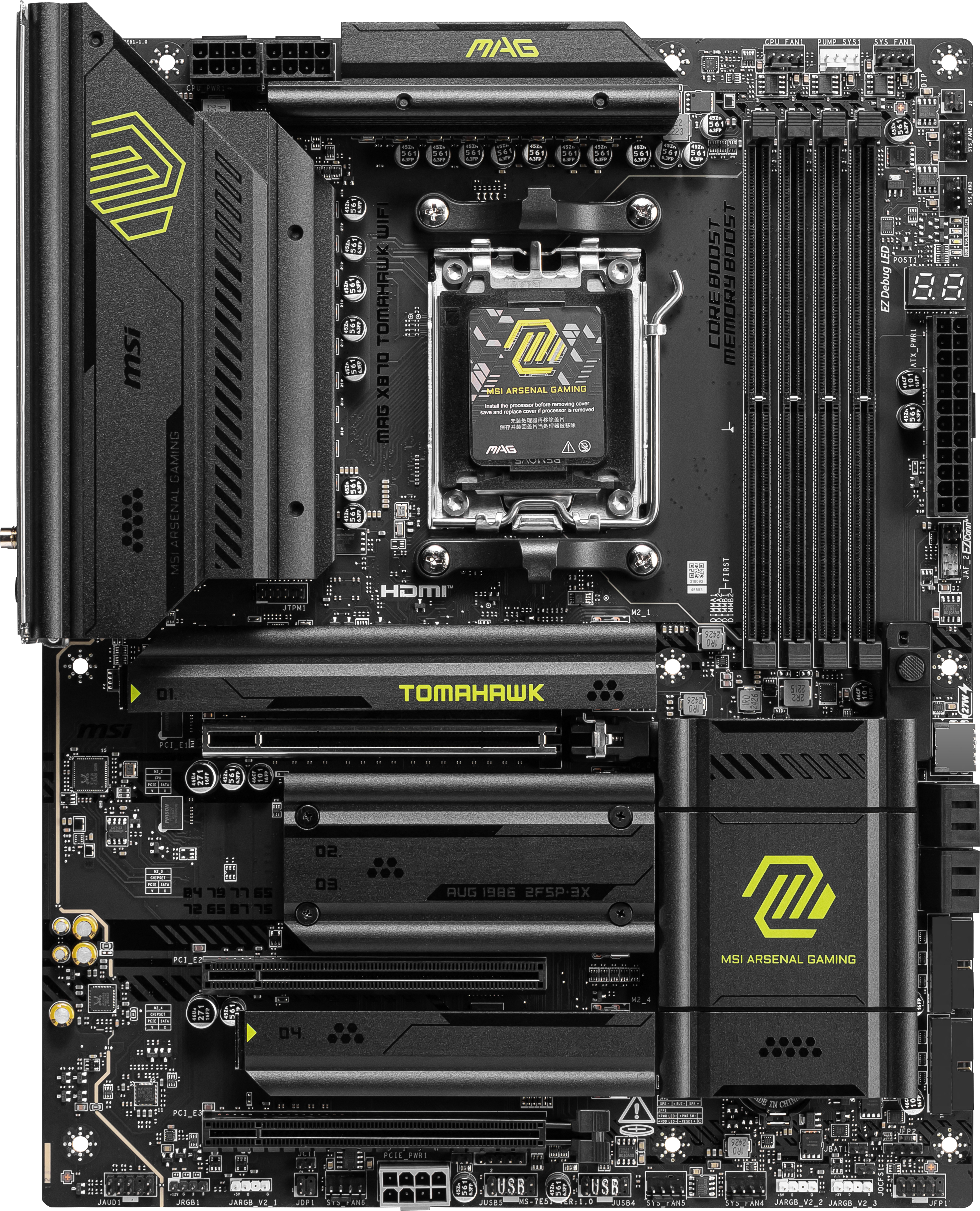 MSI - Placa Base MSI MAG X870 TOMAHAWK WIFI