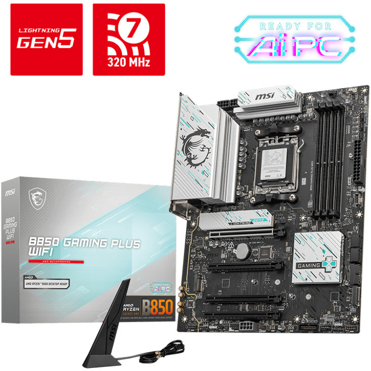 Placa Base MSI B850 GAMING PLUS WIFI