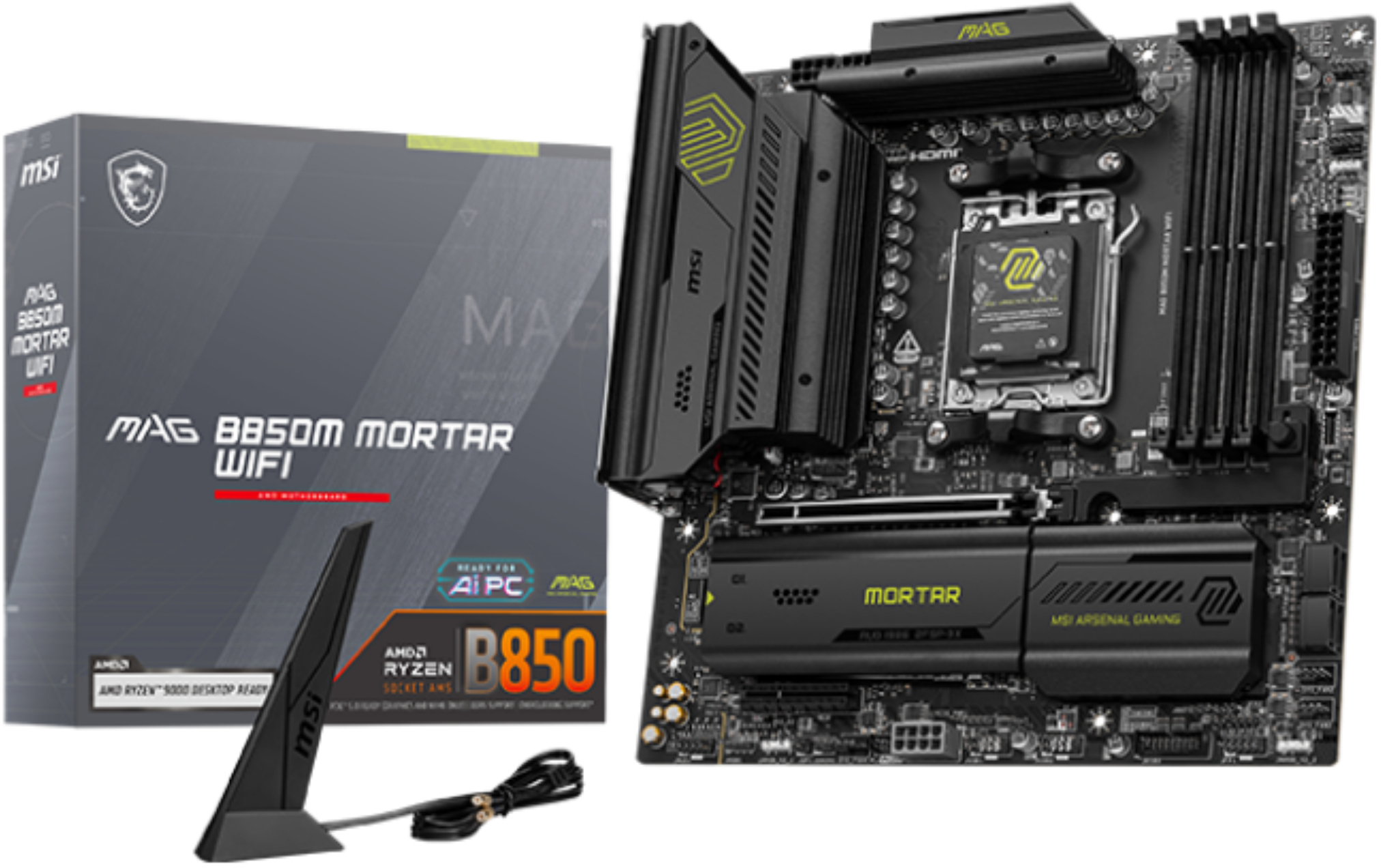 Picture of Picture of Placa Base MSI B850M GAMING PLUS WIFI