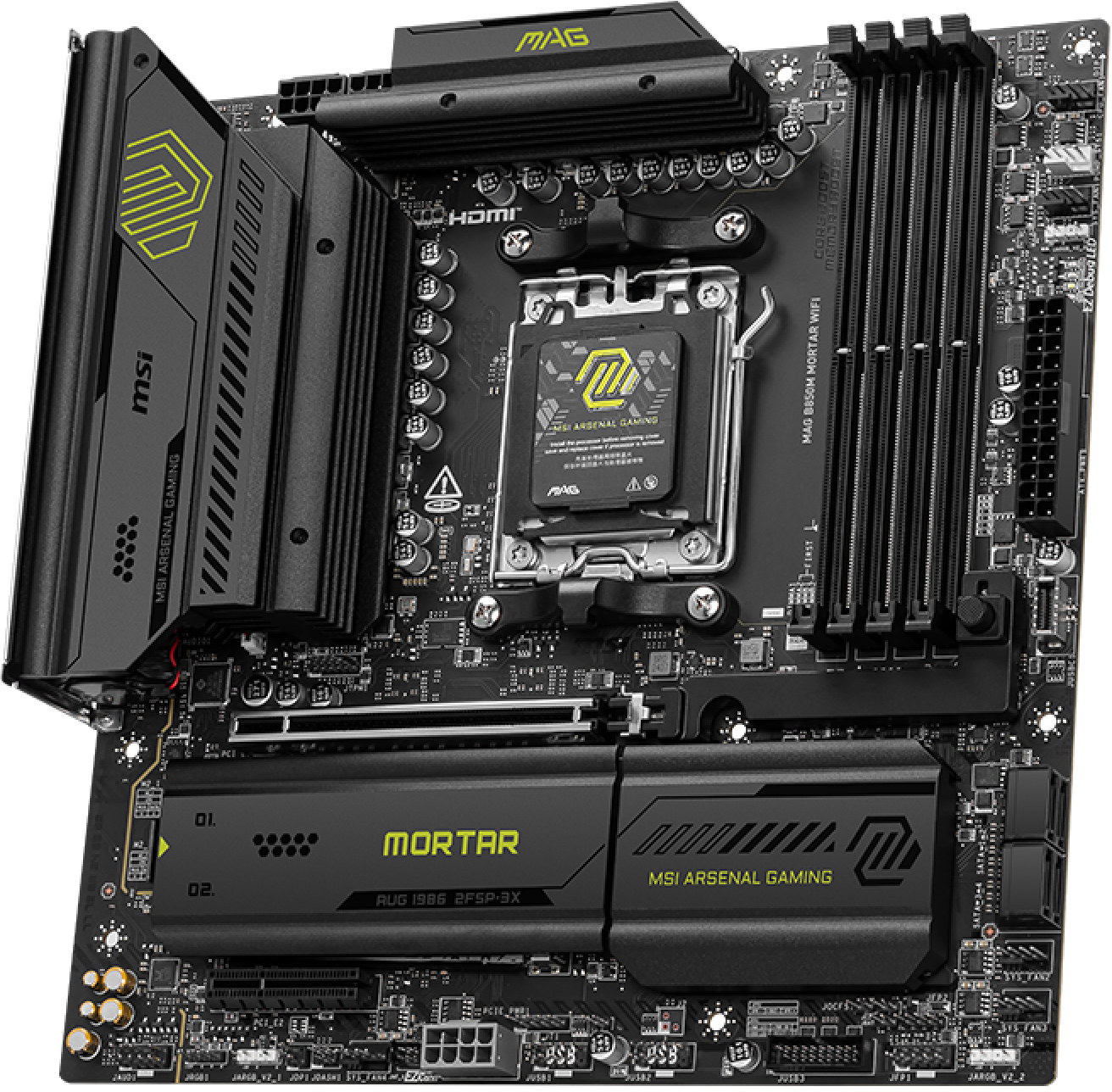 MSI - Placa Base MSI B850M GAMING PLUS WIFI