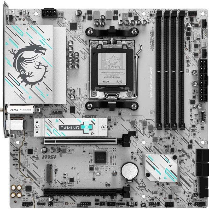 MSI - Placa Base MSI B840M GAMING PLUS WIFI6E