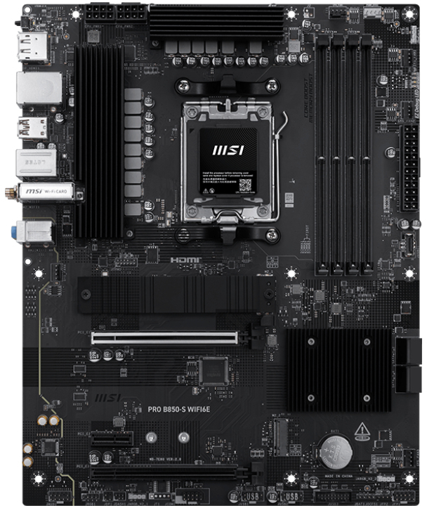 MSI - Motherboard MSI B850-S WIFI6E