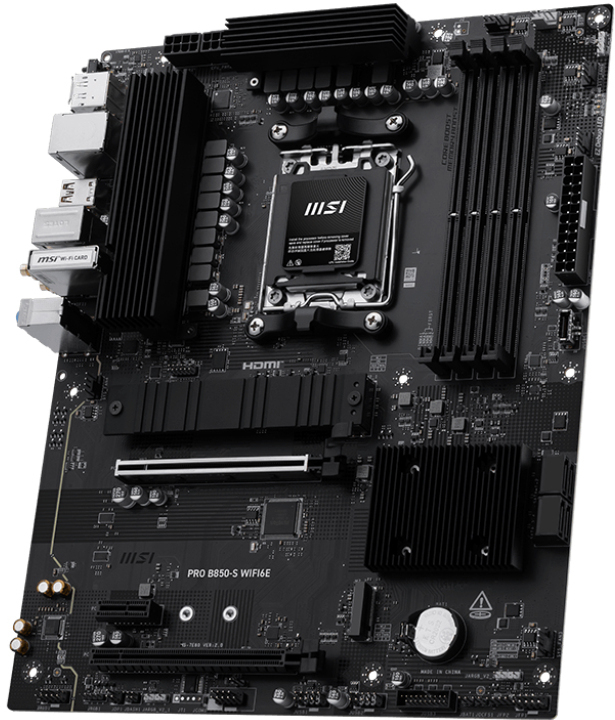 MSI - Motherboard MSI B850-S WIFI6E