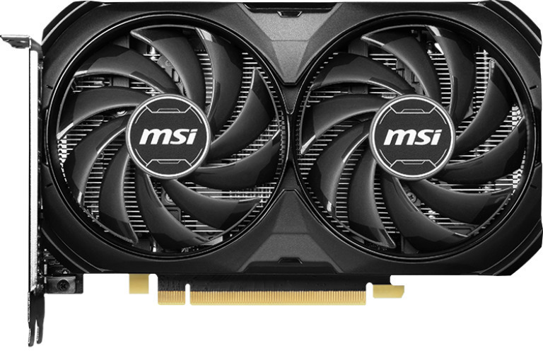 MSI - Tarjeta Gráfica MSI GeForce® RTX 4060 Ti VENTUS 2X BLACK E1 OC 8GB GDDR6 DLSS3