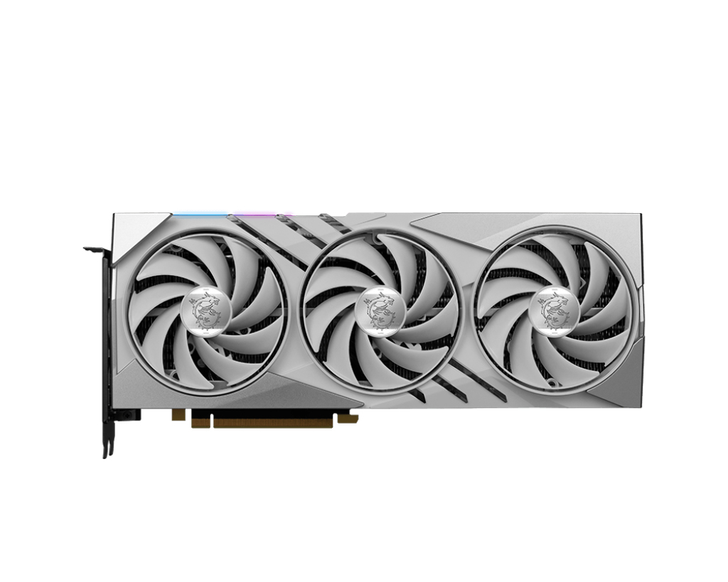 MSI - Tarjeta Gráfica MSI GeForce® RTX 4070 Ti GAMING X SLIM WHITE 12GB GDDR6 DLSS3