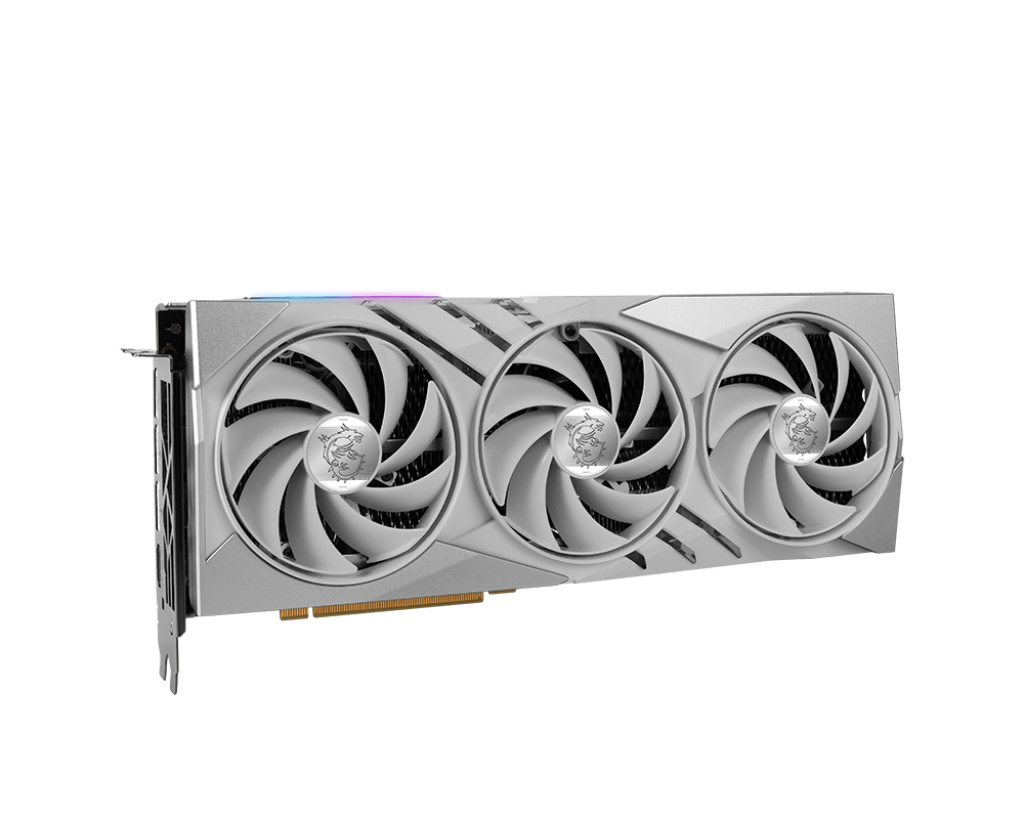 MSI - Tarjeta Gráfica MSI GeForce® RTX 4070 Ti GAMING X SLIM WHITE 12GB GDDR6 DLSS3