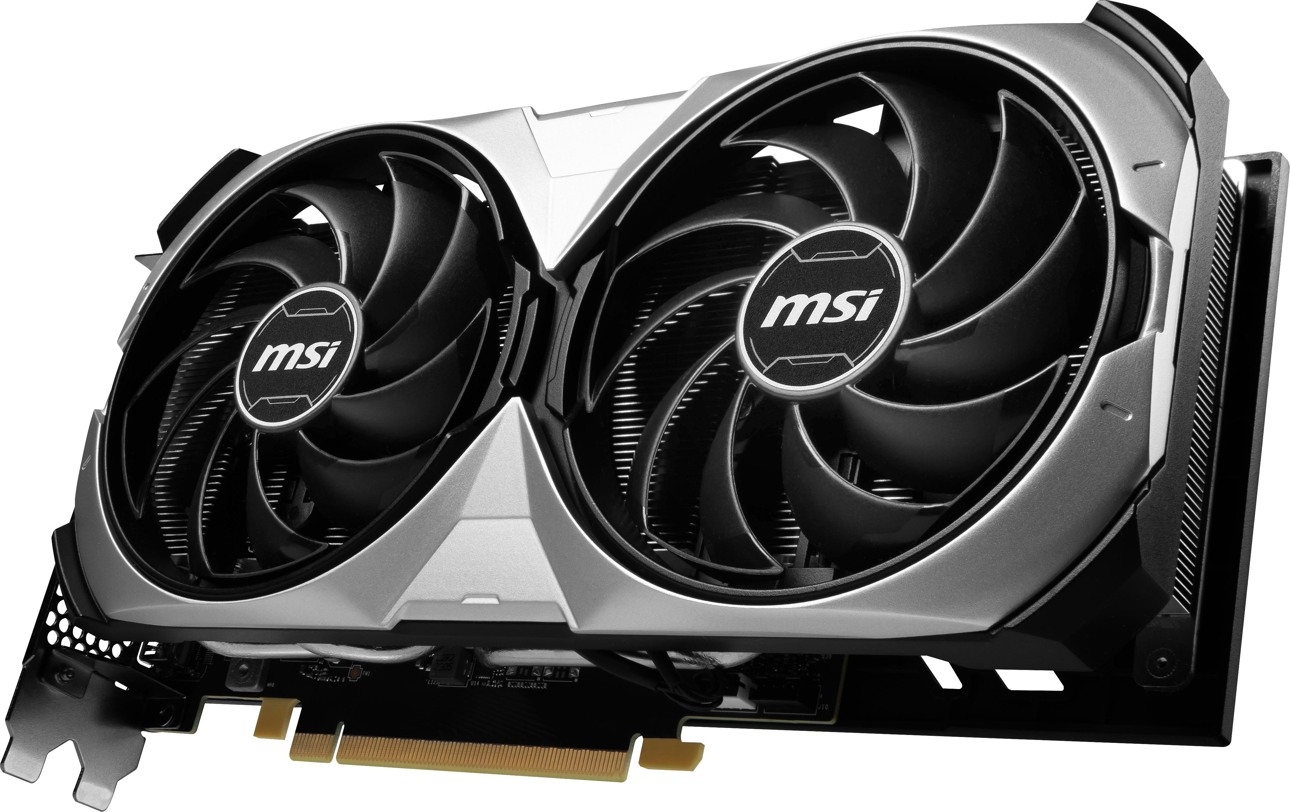 MSI - Tarjeta Gráfica MSI GeForce® RTX 4070 Ti SUPER VENTUS 2X OC 16GB GDDR6 DLSS3